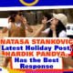 hardik pandya divorce news: Natasa Stankovic Latest Holiday Post and Hardik Pandya's Reaction