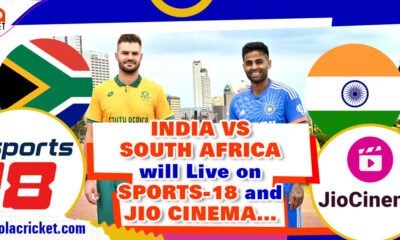 Ind vs SA 2024 T20 Series will be broadcast by Sports-18 and Jio Cinema, with schedules and venues