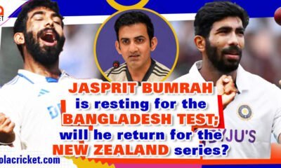 Jasprit Bumrah rested for the Bangladesh series to play against New Zealand?