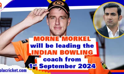 Morne Morkel will be leading the Indian new bowling coach from 1st September 2024