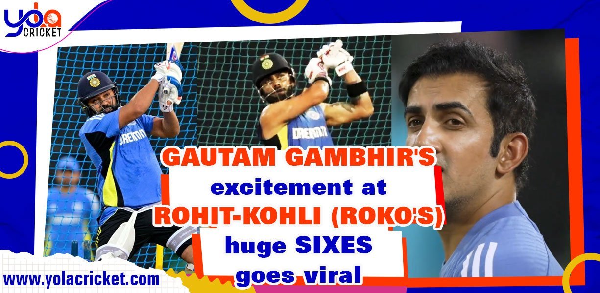 India vs Sri Lanka Highlights: Gautam Gambhir's excitement at Rohit Sharma and Virat Kohli's huge sixes goes viral