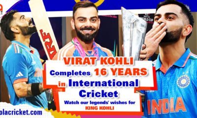 Virat Kohli Completes 16 Years in International Cricket - Watch our legends' wishes for King Kohli