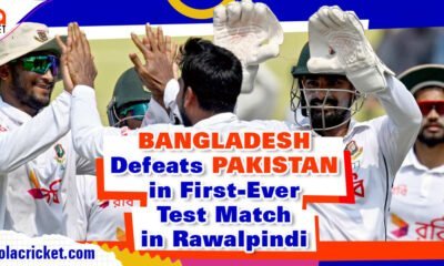 Pakistan vs Bangladesh live: Bangladesh Defeats Pakistan in First-Ever Test Match in Rawalpindi