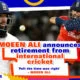 Cricket news update today: International cricketer Moeen Ali retires